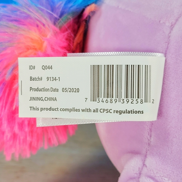 Squishmallow Stefana the Pegasus 9" Laying Cuddlers Stuffed Animal Plush NWT - Picture 9 of 12